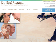 Tablet Screenshot of bethfirestein.com